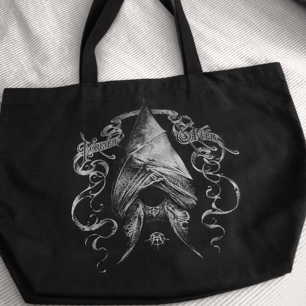 Bloodmilk Exquisite Corpse Bat Planchette Tote Bag